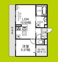 WEST　GARDEN　HILLSの物件間取画像